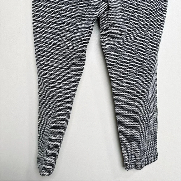HUGO  BOSS Womens Sz 6 Acrila Textured Abstract Pant Black White Cotton Blend - Picture 13 of 14
